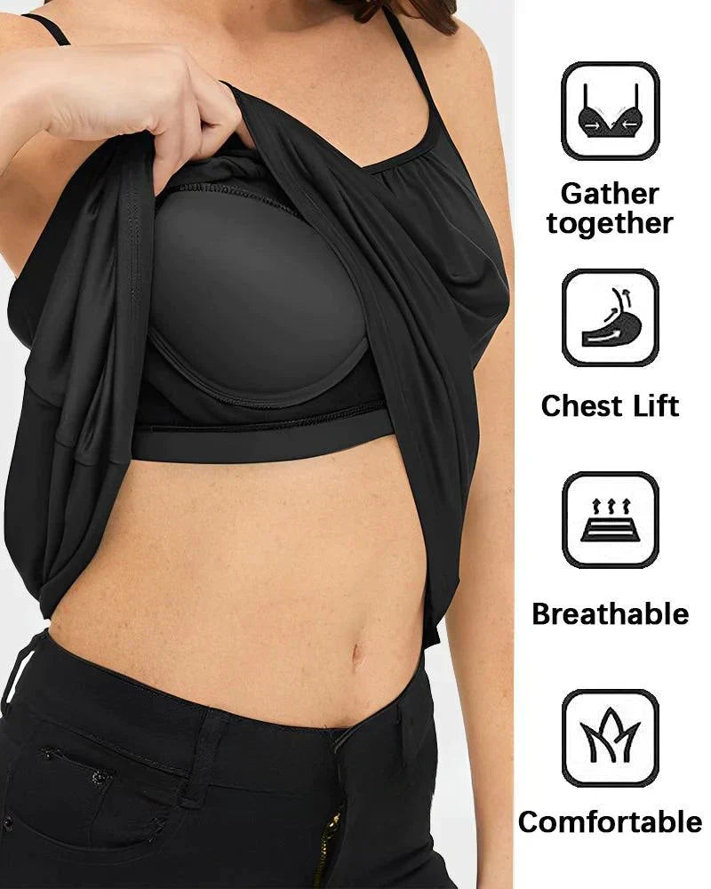 Women's Fly Free Cooling Tank Top with Built-in Bra