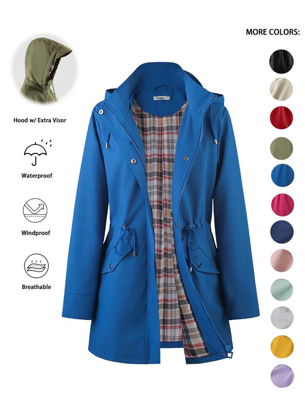 💜 LAST DAY PROMOTION - 50%OFF 💜 Womens Chic. Lightweight. Waterproof Jacket - Unleash Style and Durability in Any Storm!