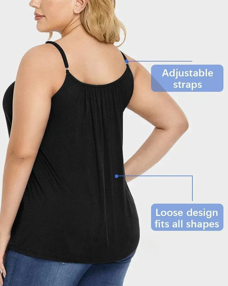 Women's Fly Free Cooling Tank Top with Built-in Bra