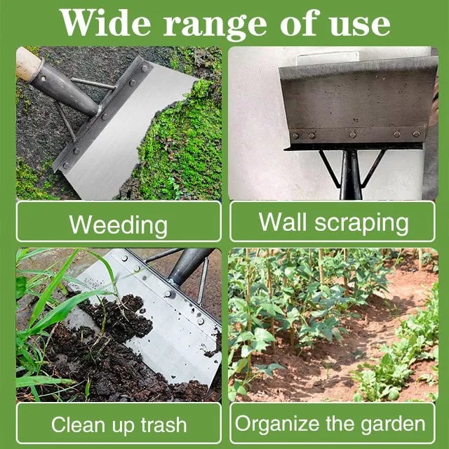 Strong Steel Multifunctional Cleaning Shovel | Outdoor Cleaning Shovel