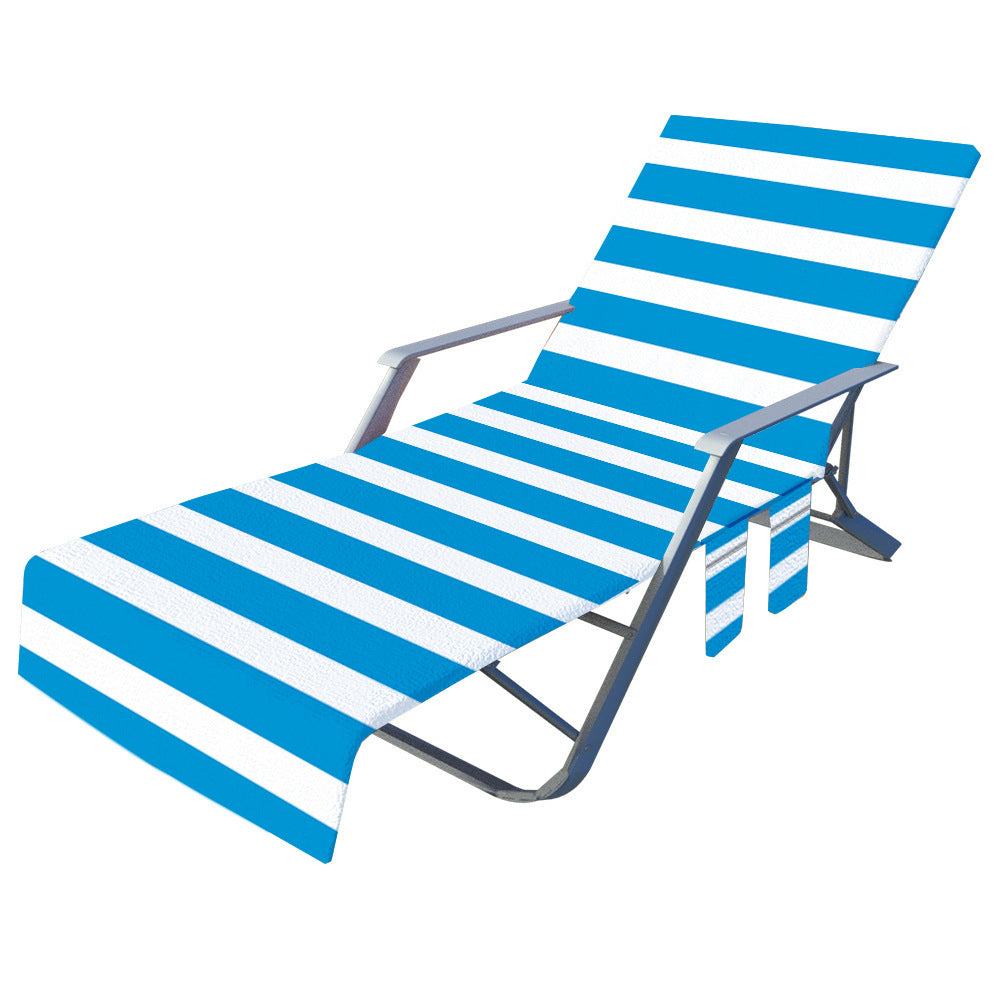🫧Summer Hot Sale 50% OFF🏖️Sun Lounger Towel in Bag with Pockets Storage
