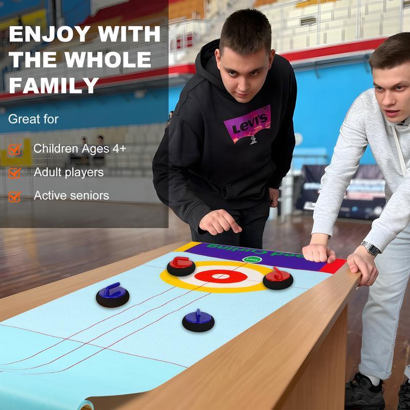 💗2025 New Tabletop Family Curling Game☄️☄️ Fun, Engaging, and Perfect for All Ages!📢📢Flash Sale: Ending in 3 Hours!⏰⏰