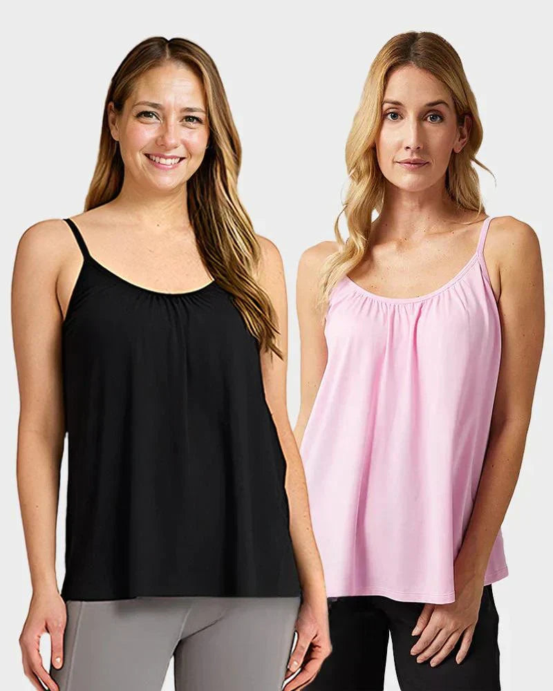 Women's Fly Free Cooling Tank Top with Built-in Bra