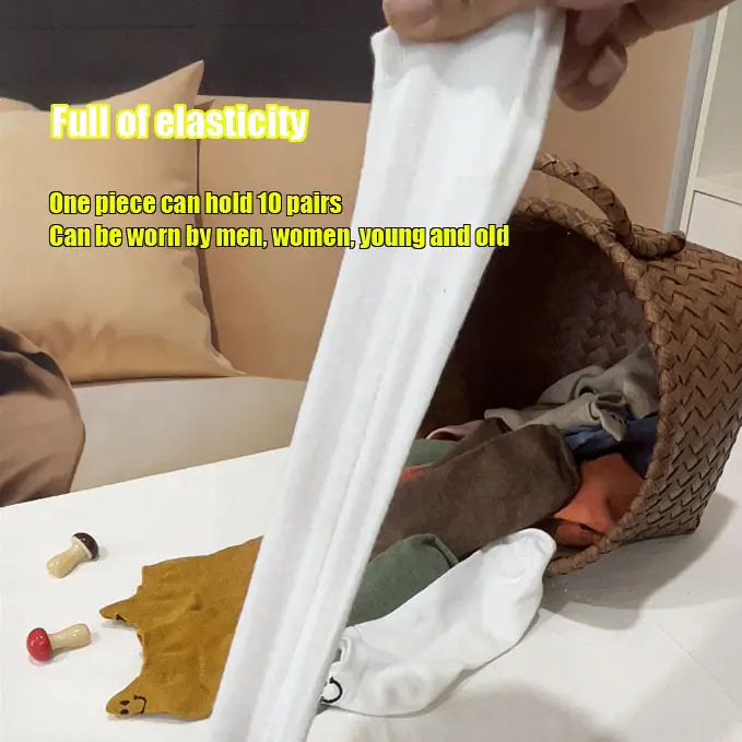 🔥 LAST DAY PROMOTION: ONLY £8.99!!⏰🔥10 Pairs Four Seasons Cartoon Embroidered Smiling Face Socks