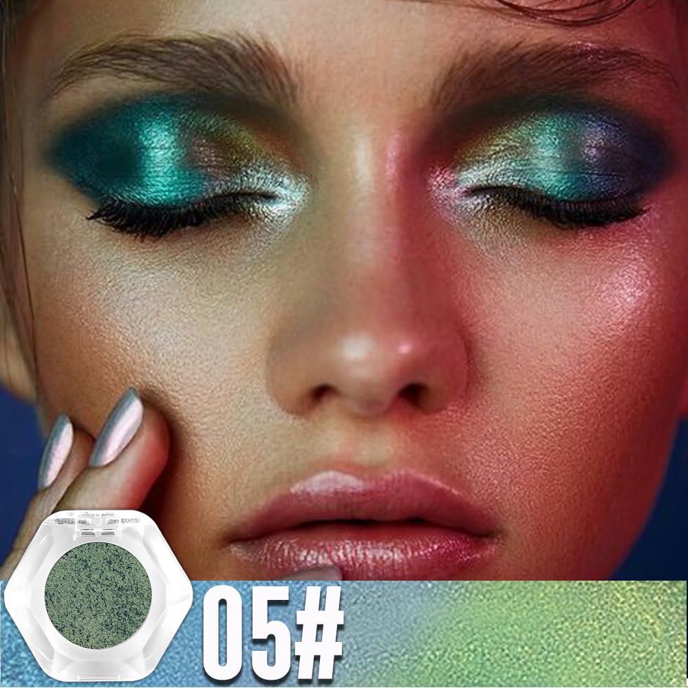🔥This Week's Special Price:£6.99!!🔥Double chrome eye shadow