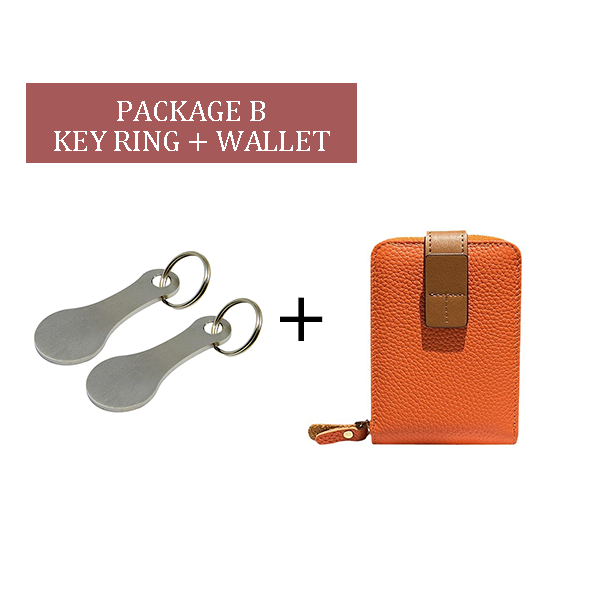 🔑2 Pieces Stainless Steel Shopping Trolley Token Keyrings