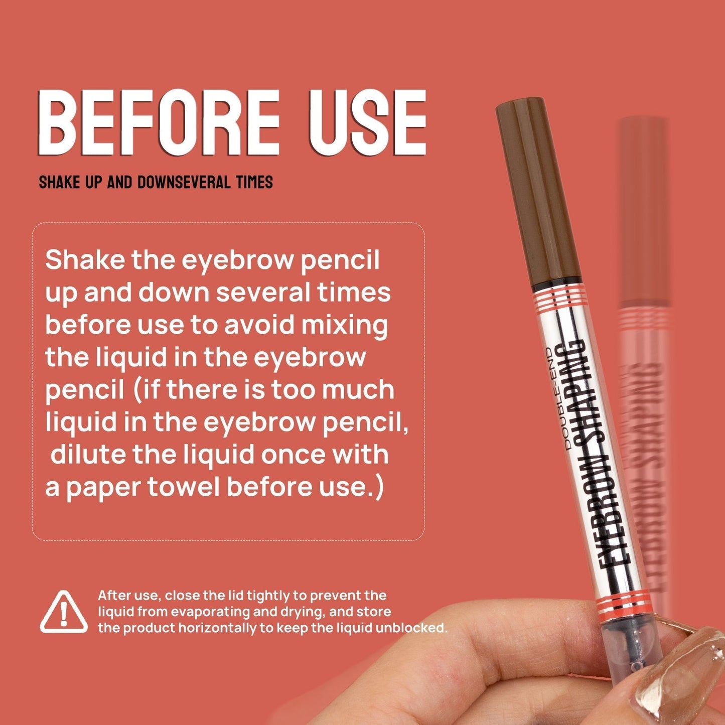❣️LAST DAY - BUY 1 GET 1 FREE❣️2-in-1 Brow Pen and Sealing Brow Gel for Real Fuller Eyebrows🥳Free shipping