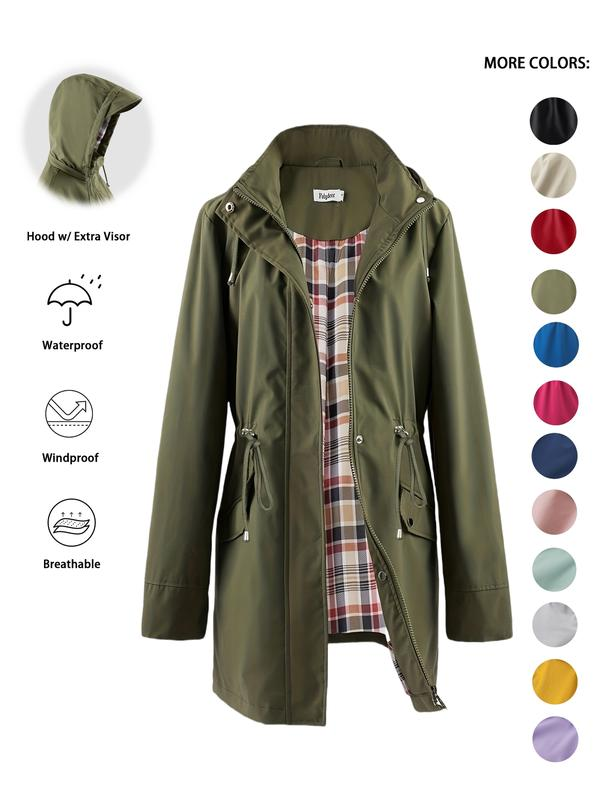 💜 LAST DAY PROMOTION - 50%OFF 💜 Womens Chic. Lightweight. Waterproof Jacket - Unleash Style and Durability in Any Storm!