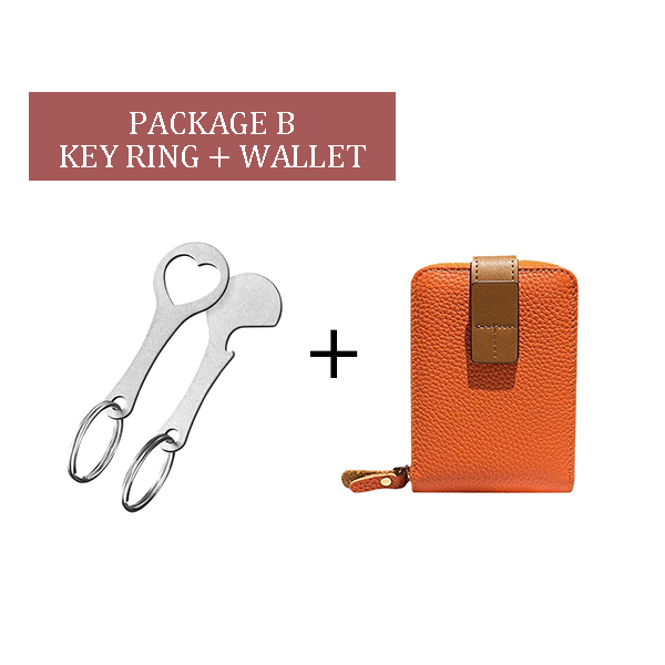 🔑2 Pieces Stainless Steel Shopping Trolley Token Keyrings