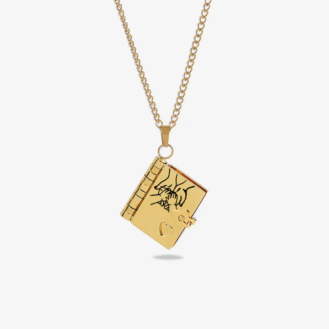💗LAST DAY PROMOTION - 50%OFF💗My Little Star Book Necklace for Daughter, Birthday Day Gift Graduation Jewelry of Love