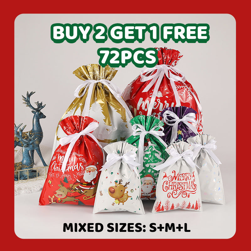 š„Buy 2 Get 1 Freeš
šChristmas Gift Bag With Drawstring