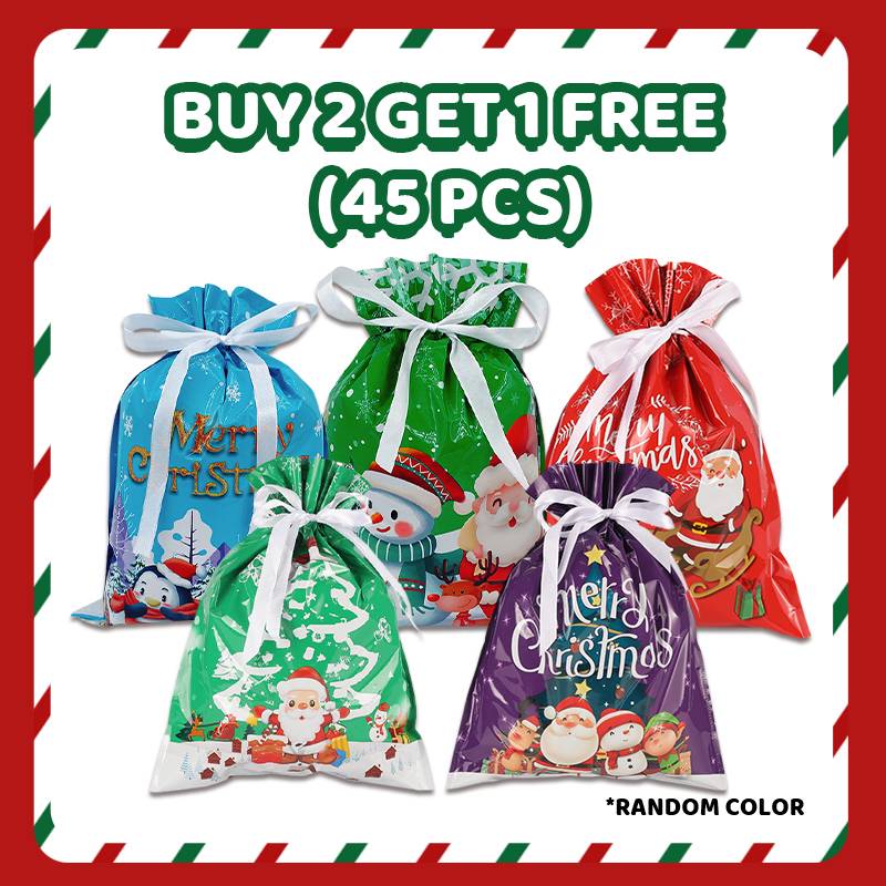 š„Buy 2 Get 1 Freeš
šChristmas Gift Bag With Drawstring