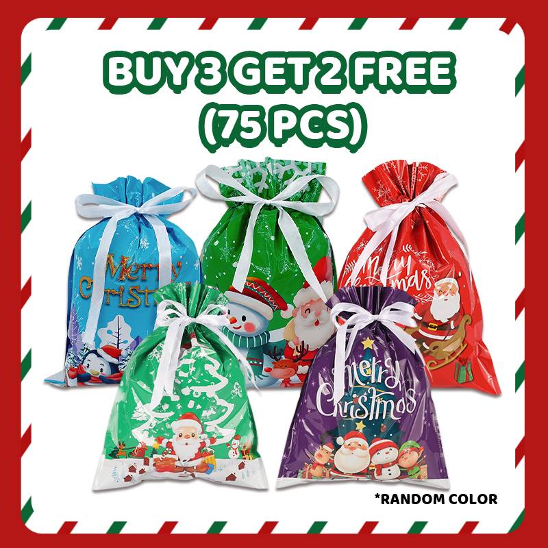 š„Buy 2 Get 1 Freeš
šChristmas Gift Bag With Drawstring