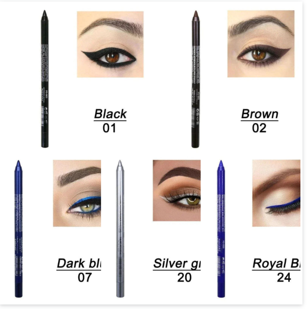 🔥BUY 5 GET 25% OFF 🔥Long Lasting Eyeliner Pencil Fashion Eye Makeup Cosmetics