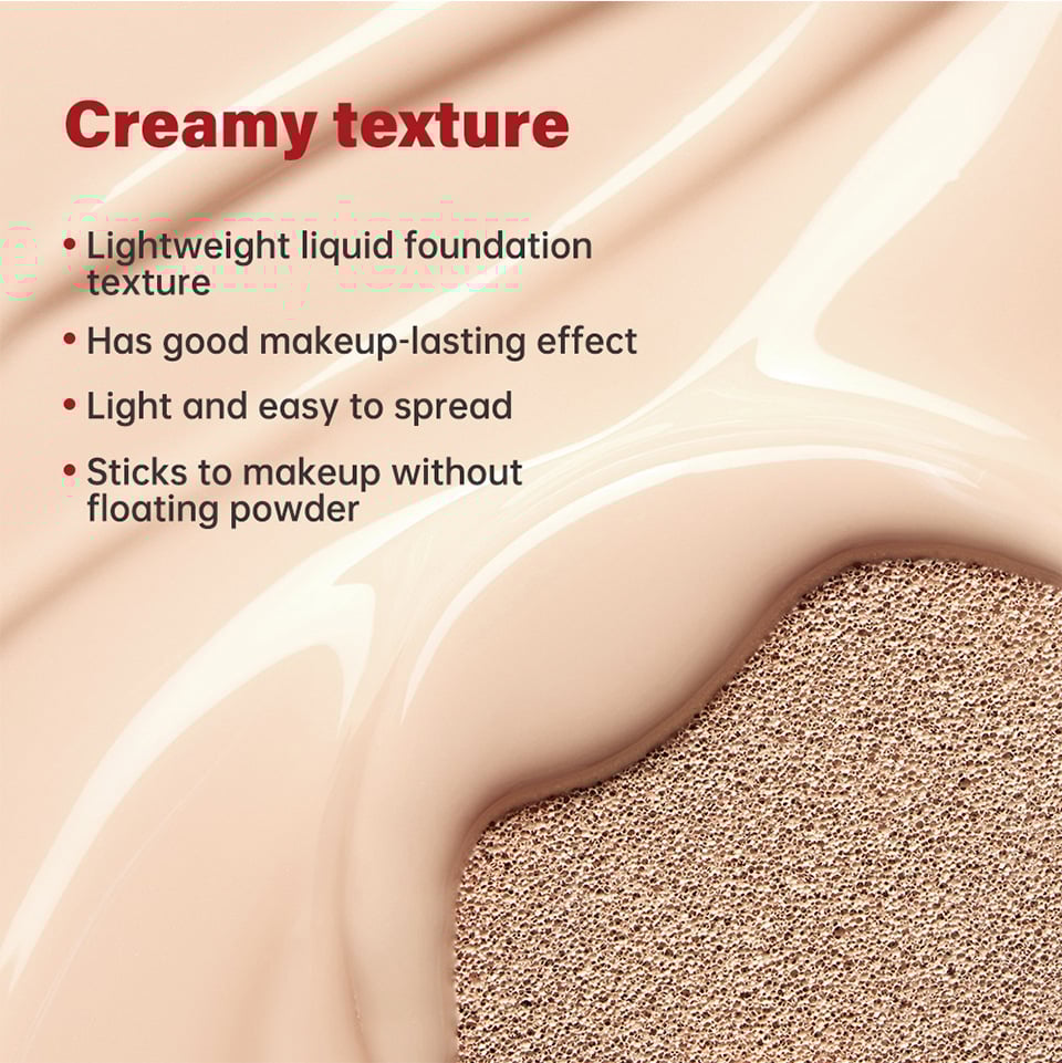 🔥🎉2025 HOT SALE🎉✨High-Coverage Hydrating Long-Lasting Red Cushion Foundation