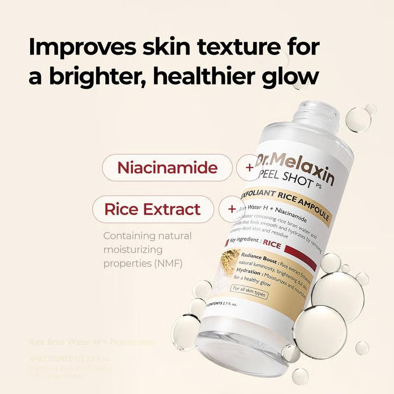 💗FLASH SALE- BUY 1 GET 1 FREE💗Peel Shot Glow Rice Ampoule