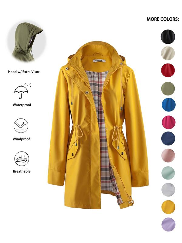 💜 LAST DAY PROMOTION - 50%OFF 💜 Womens Chic. Lightweight. Waterproof Jacket - Unleash Style and Durability in Any Storm!
