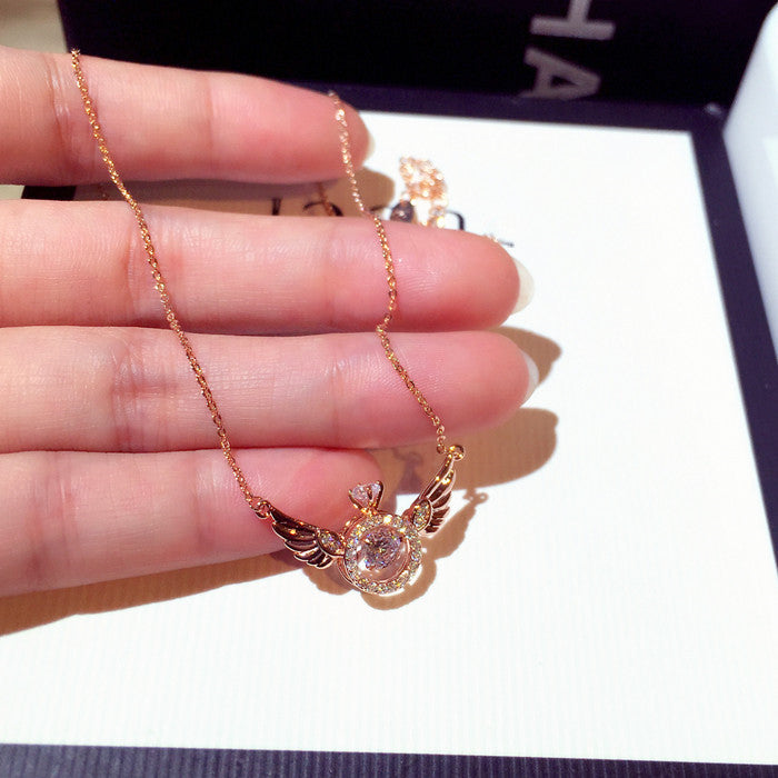 💕 Valentine's Day special - 50% discount 💕Angel Wings Necklace ✨Embrace Heavenly Protection, Purity, and Everlasting Love 🌟💎