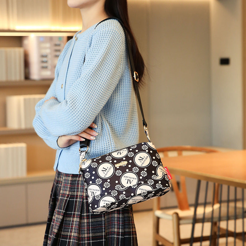 🔥Women's Multi-Pocket Printed Crossbody Bag