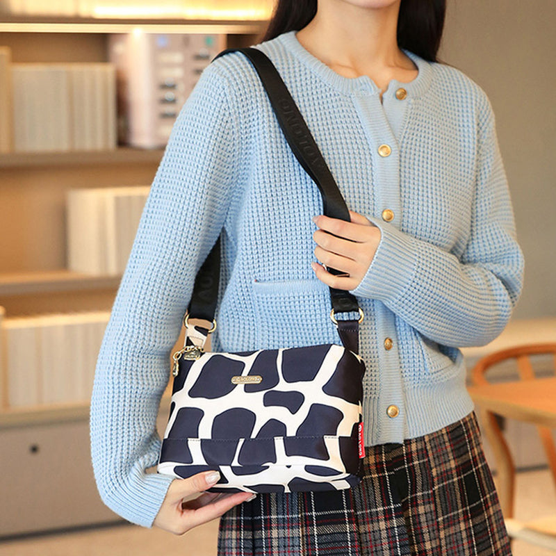 🔥Women's Multi-Pocket Printed Crossbody Bag