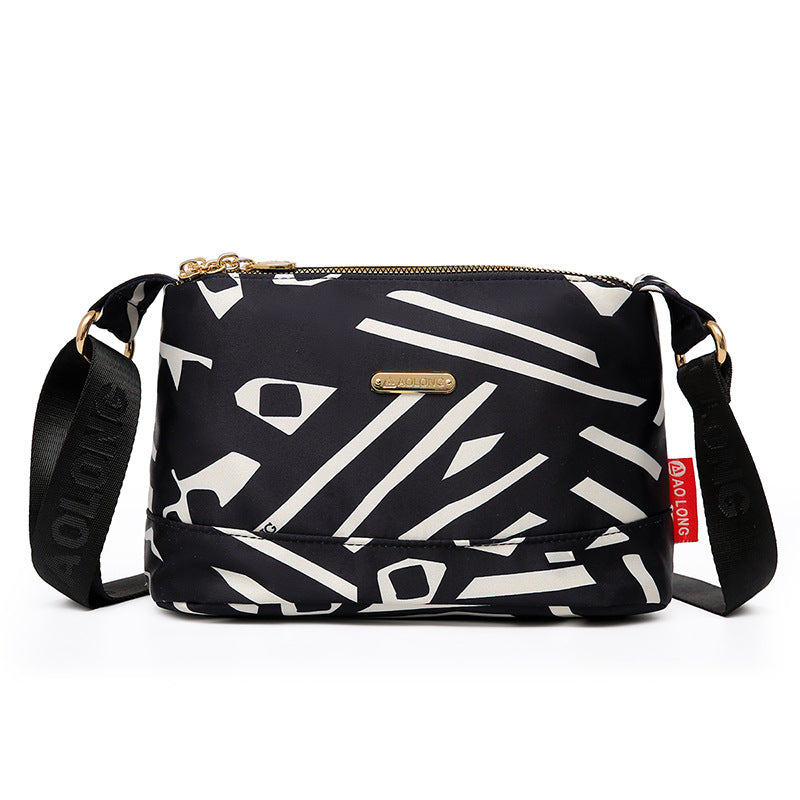 🔥Women's Multi-Pocket Printed Crossbody Bag