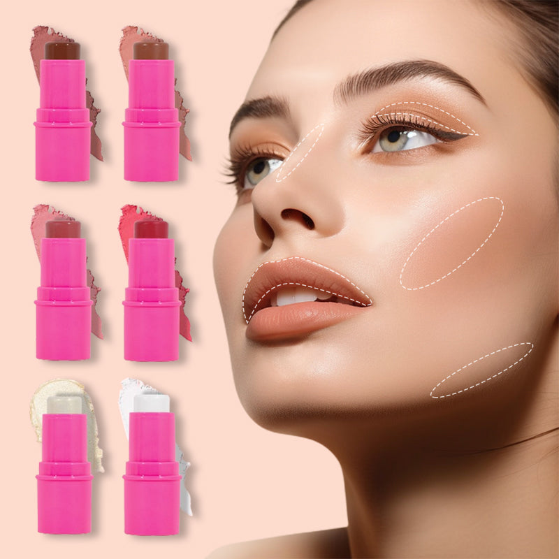 4 free shipping🎉 Blush Contour & Highlighter Makeup Sticks