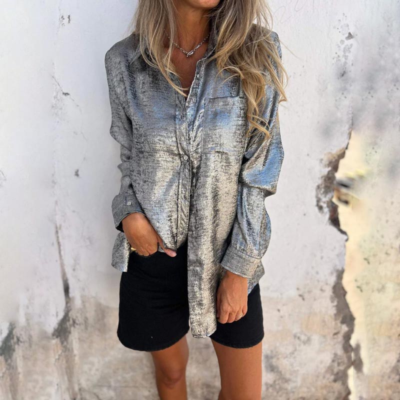 📣✨Casual Fashionable Lapel Shirt for Women