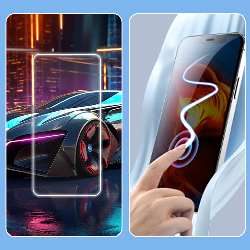 🔥Save 50% 📱Screen Protector -Fingerprint-proof Dust Free Without Bubbles