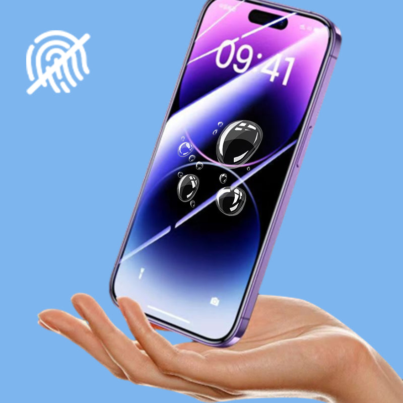 🔥Save 50% 📱Screen Protector -Fingerprint-proof Dust Free Without Bubbles