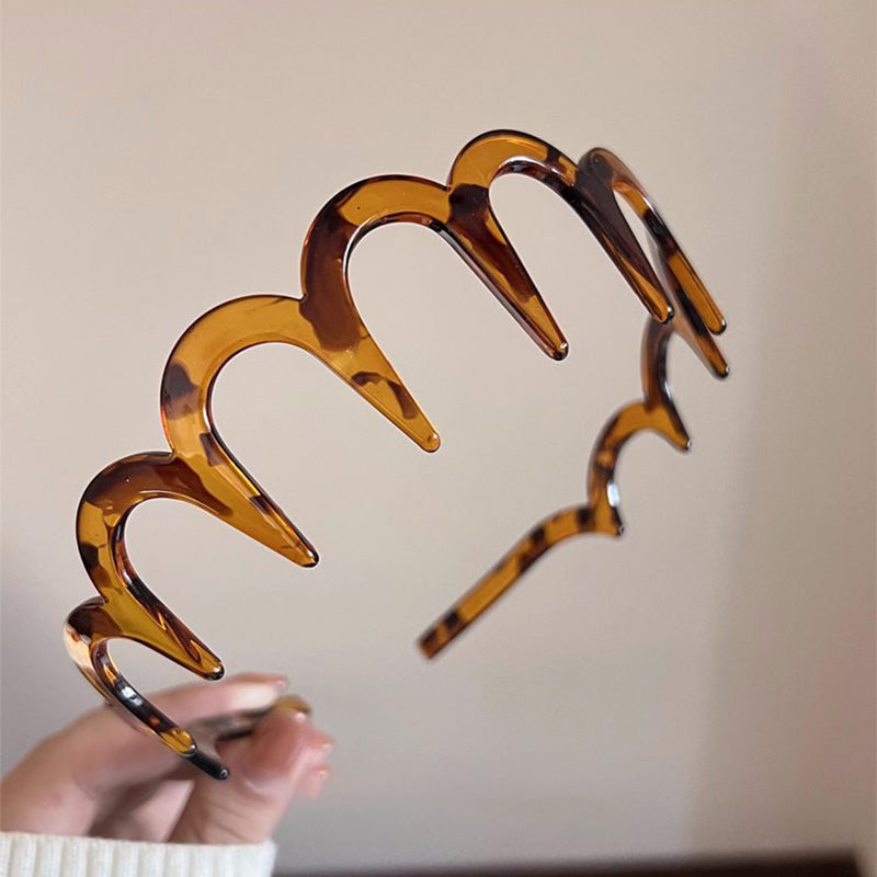 💗LAST DAY - BUY 1 GET 1 FREE💗U-Shape Fashion Tooth Hair Comb Headband