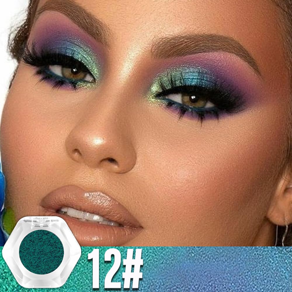 🔥This Week's Special Price:£6.99!!🔥Double chrome eye shadow