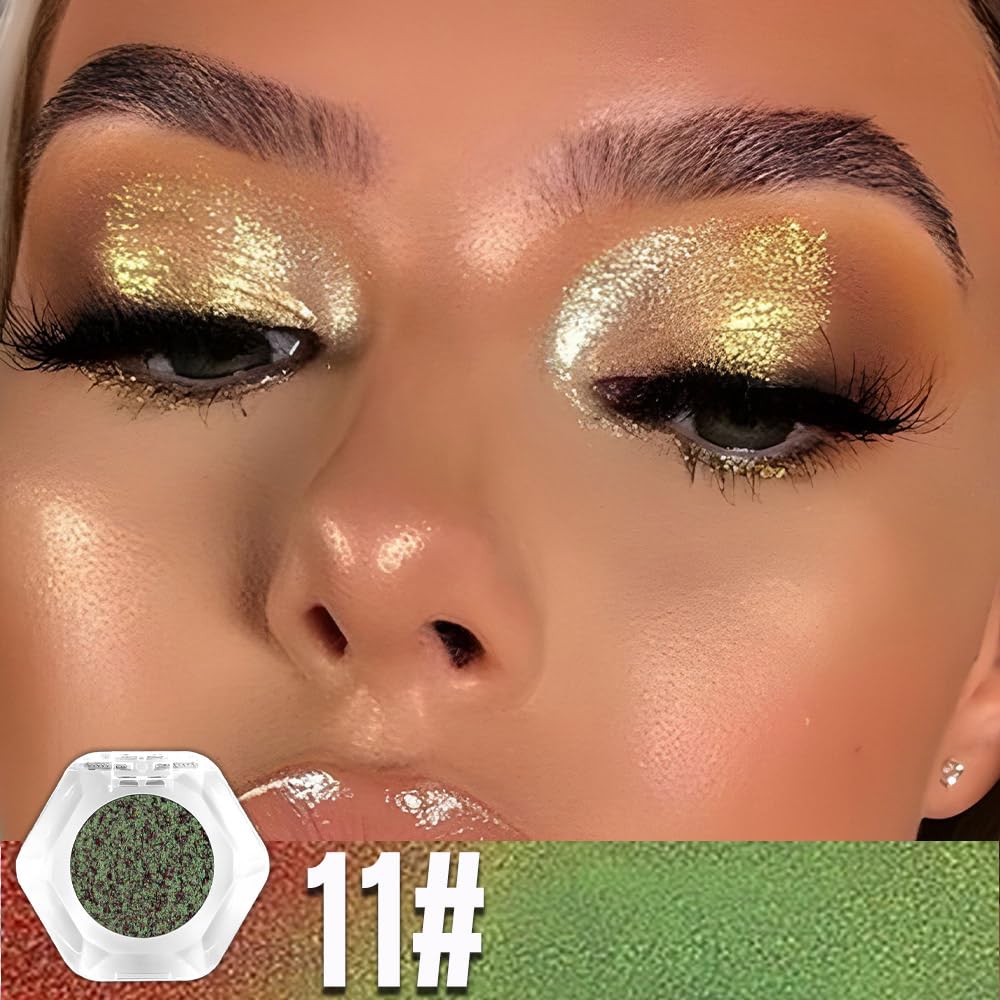 🔥This Week's Special Price:£6.99!!🔥Double chrome eye shadow