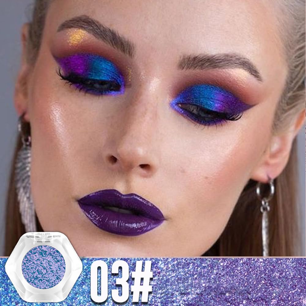 🔥This Week's Special Price:£6.99!!🔥Double chrome eye shadow