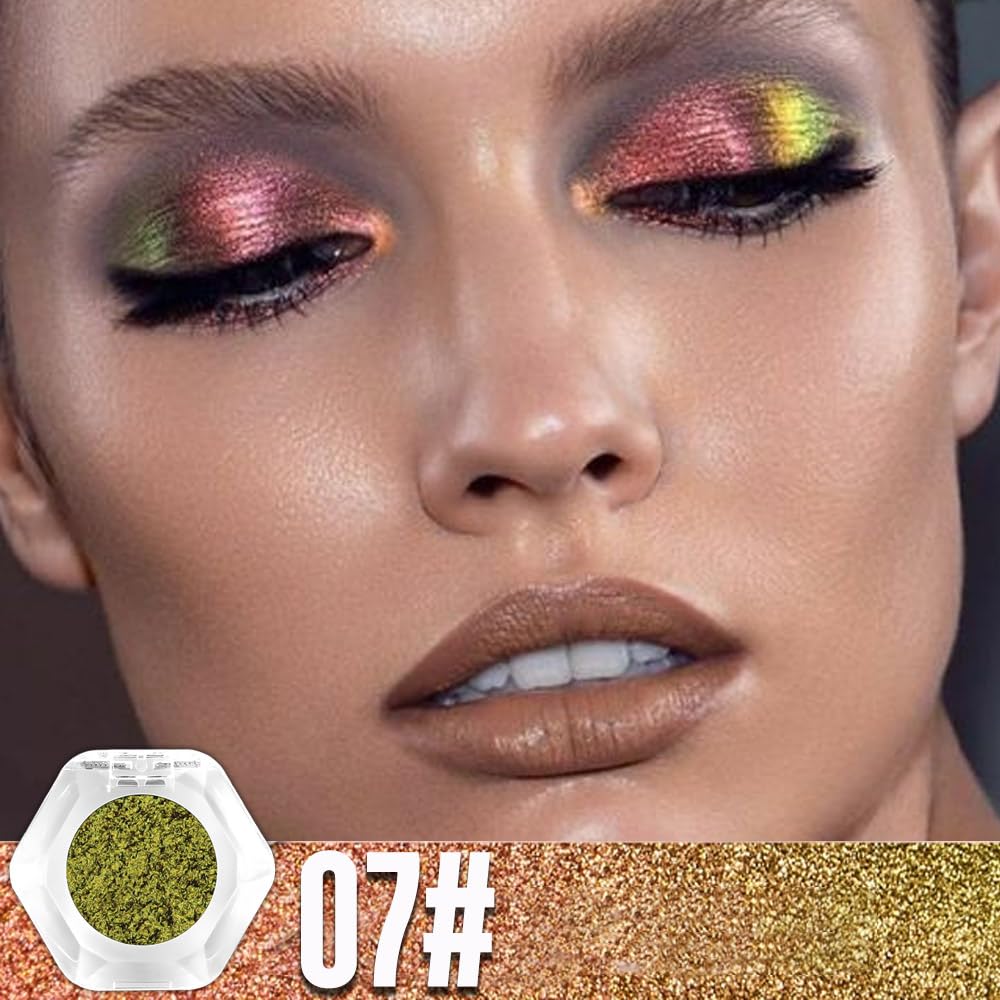 🔥This Week's Special Price:£6.99!!🔥Double chrome eye shadow