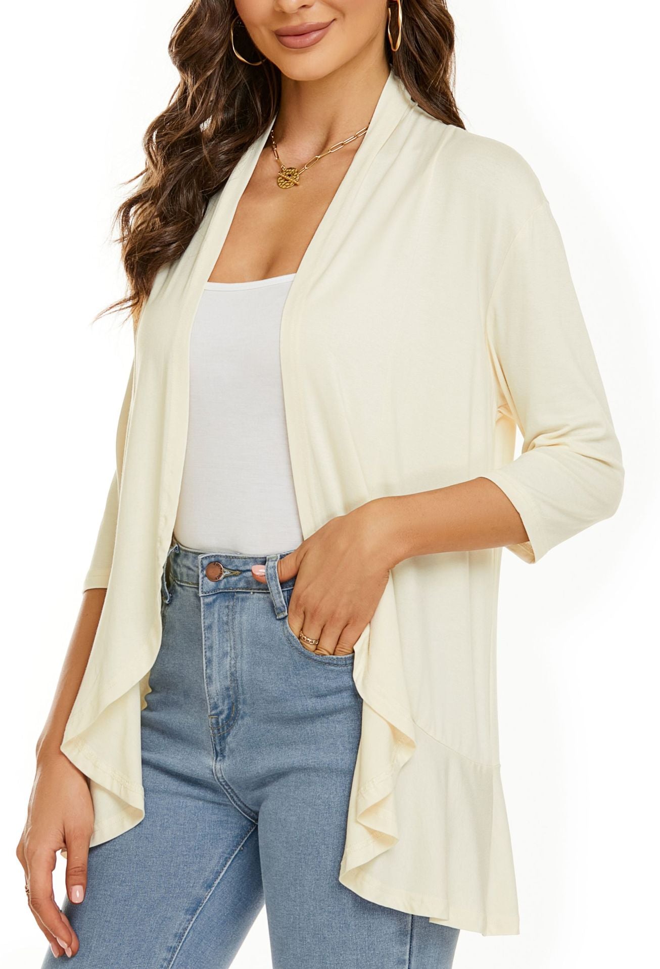 🔥Free Shipping +5% to 20% OFF 🔥💖Casual Lightweight Cardigans With Open Front For Women💖