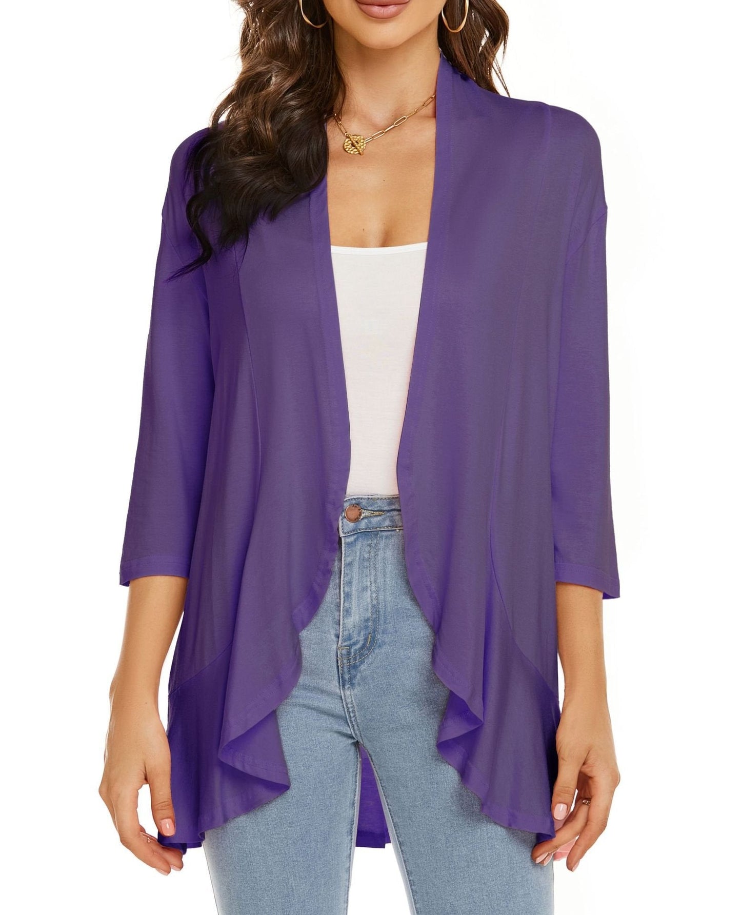 🔥Free Shipping +5% to 20% OFF 🔥💖Casual Lightweight Cardigans With Open Front For Women💖