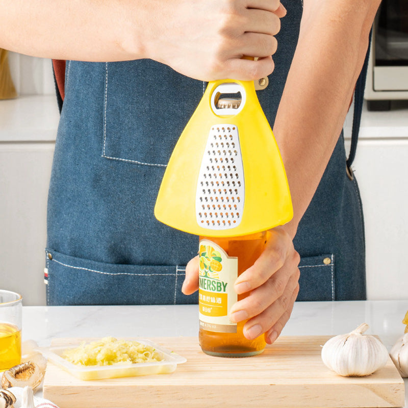 💪A good helper in the kitchen 💪3-in-1 Can Opener, Bottle Opener, Vegetable Grater