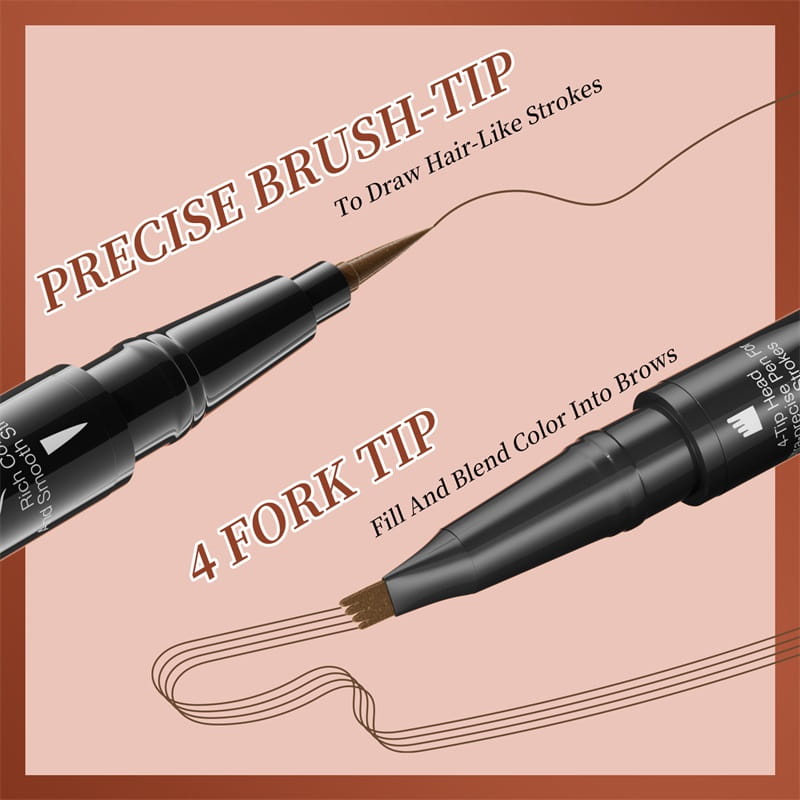 Buy 1 Get 1 Free 🎊🎁2-In-1 Waterproof Long-Lasting Eyebrow Pen