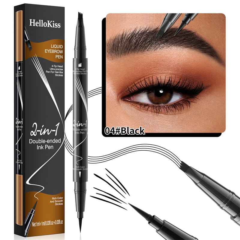 Buy 1 Get 1 Free 🎊🎁2-In-1 Waterproof Long-Lasting Eyebrow Pen