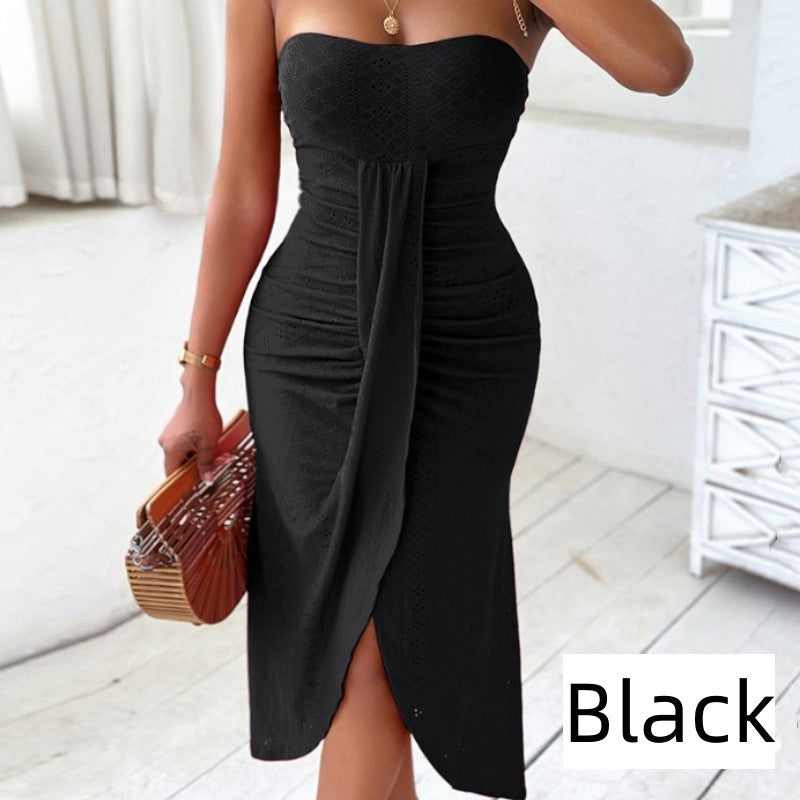 Women’s Elegant Trendy Slim Fit Strapless Dress