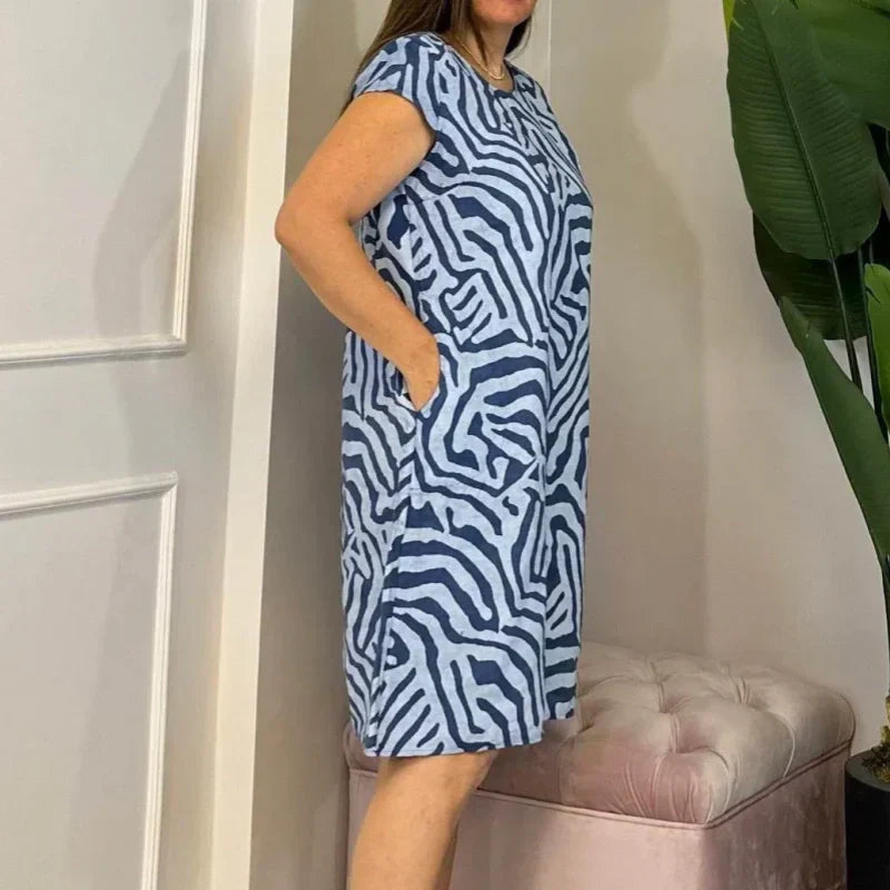 ✨2024 New Boho Vintage Casual Printed Dress💃