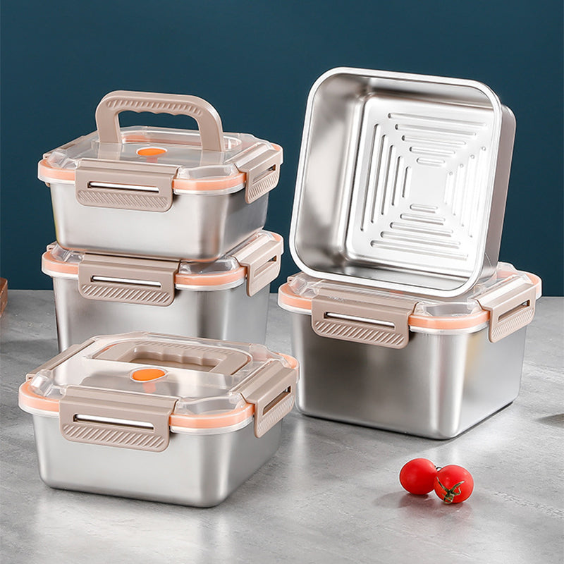 š„Hot Saleš„Portable Stainless Steel Crisper Box