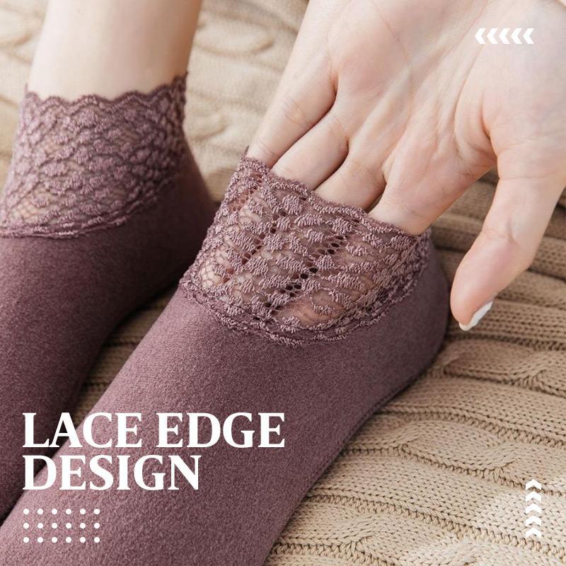 2024 New Fashion Lace Warmer Socks