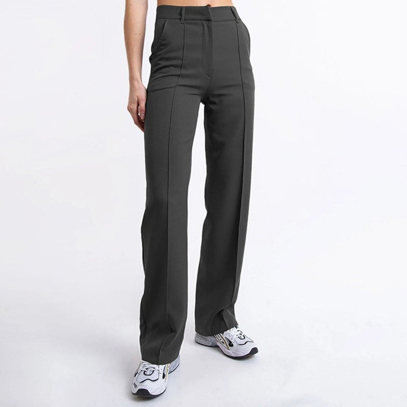🍁New for autumn👖Women’s High Waist Stretchy Straight Leg Work Pants