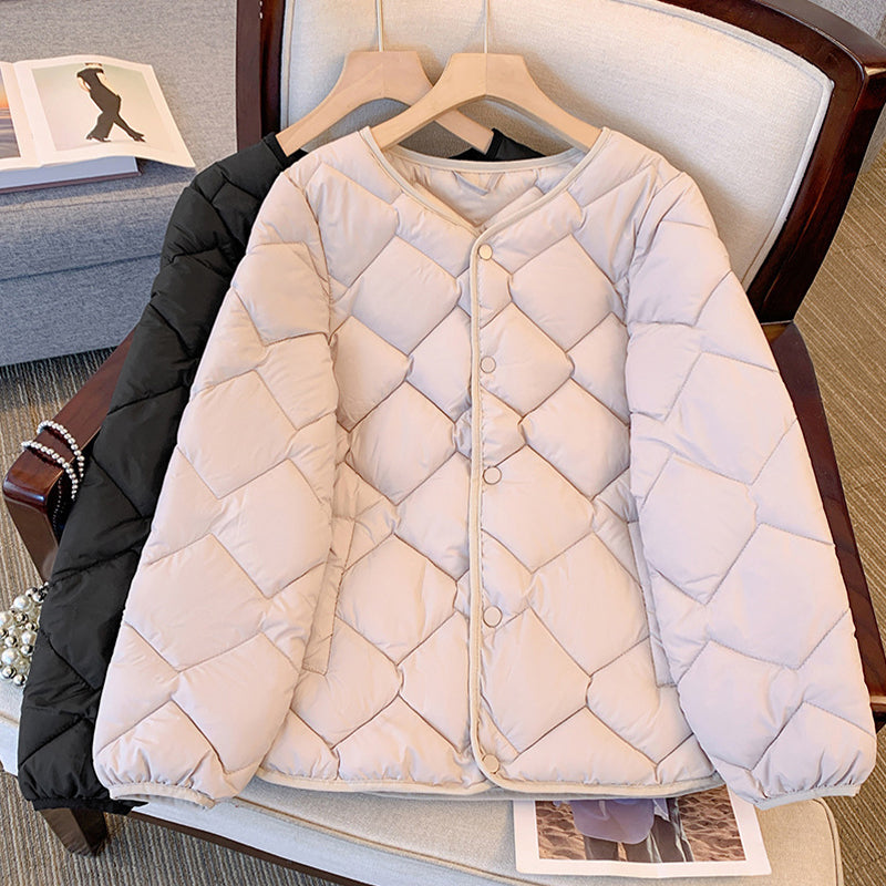 New for autumn✨Women's Winter Button Down Quilted Jacket