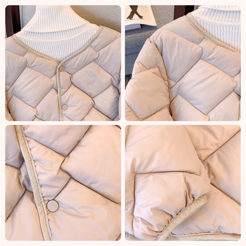 New for autumn✨Women's Winter Button Down Quilted Jacket