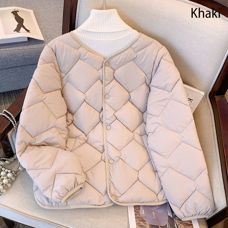New for autumn✨Women's Winter Button Down Quilted Jacket