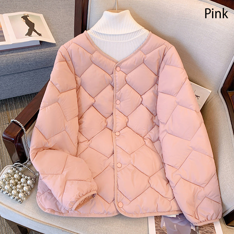 New for autumn✨Women's Winter Button Down Quilted Jacket