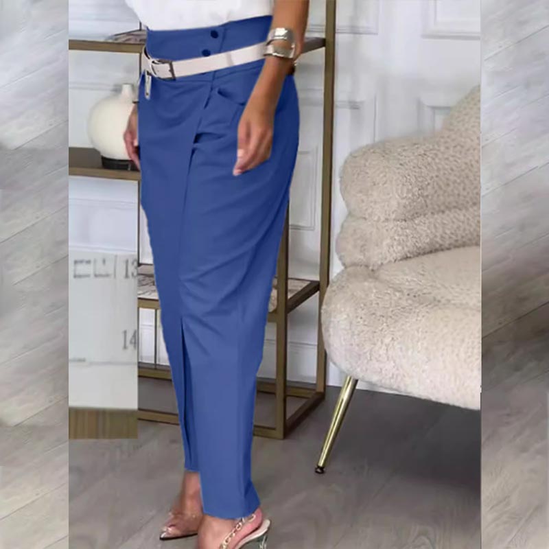 🍂Fall Specials🍂👖Women’s Solid Color Irregular Casual Pants