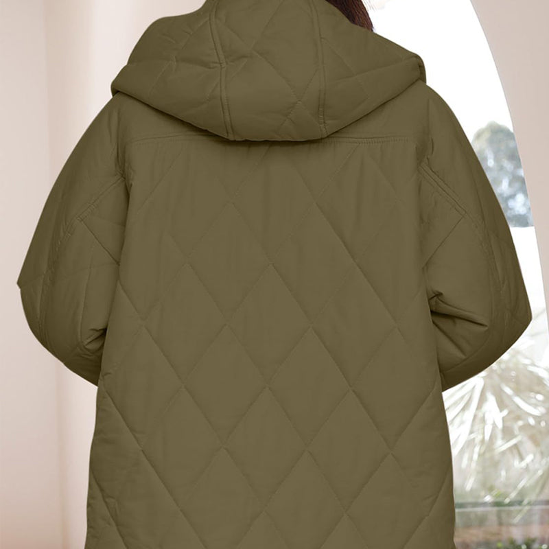 ⏳Time-limited Special⏰Women's Winter Trendy Lightweight Hooded Quilted Jacket✈️ free shipping